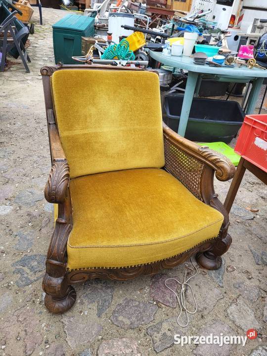 Antyczny fotel w stylu Cheppendele Szczecin