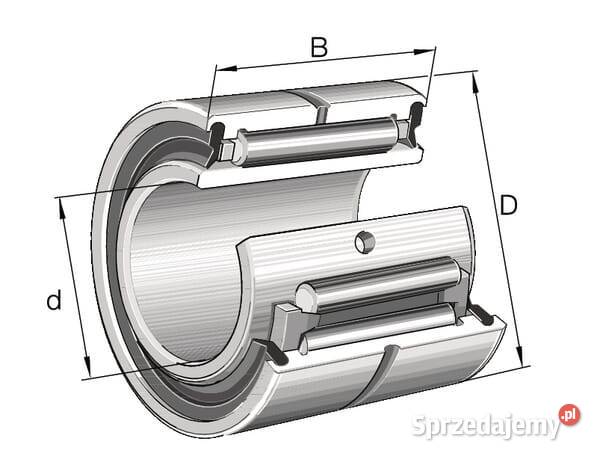Łożysko igiełkowe NA49062RSRXL Kamionna
