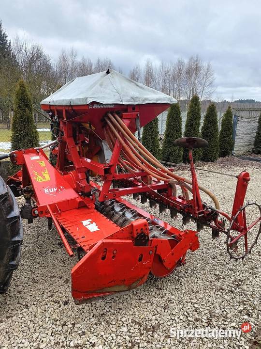 Zestaw uprawowo siewny Kverneland Accord brona