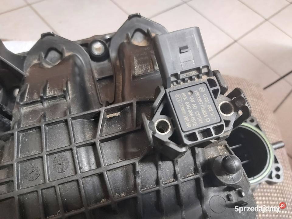 Kolektor dolotowy ssacy vw audi skoda Kolektory ssące Kolektory ssące świętokrzyskie Śnieżkowice