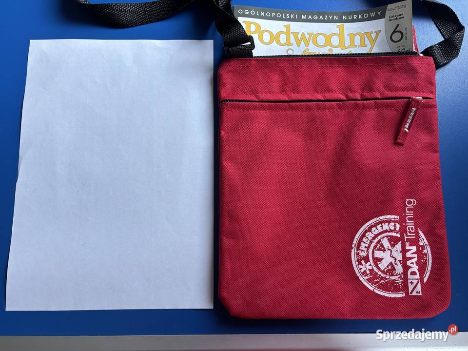 Saszetka z Cordury mocna solidna na ramię z DAN Bytom