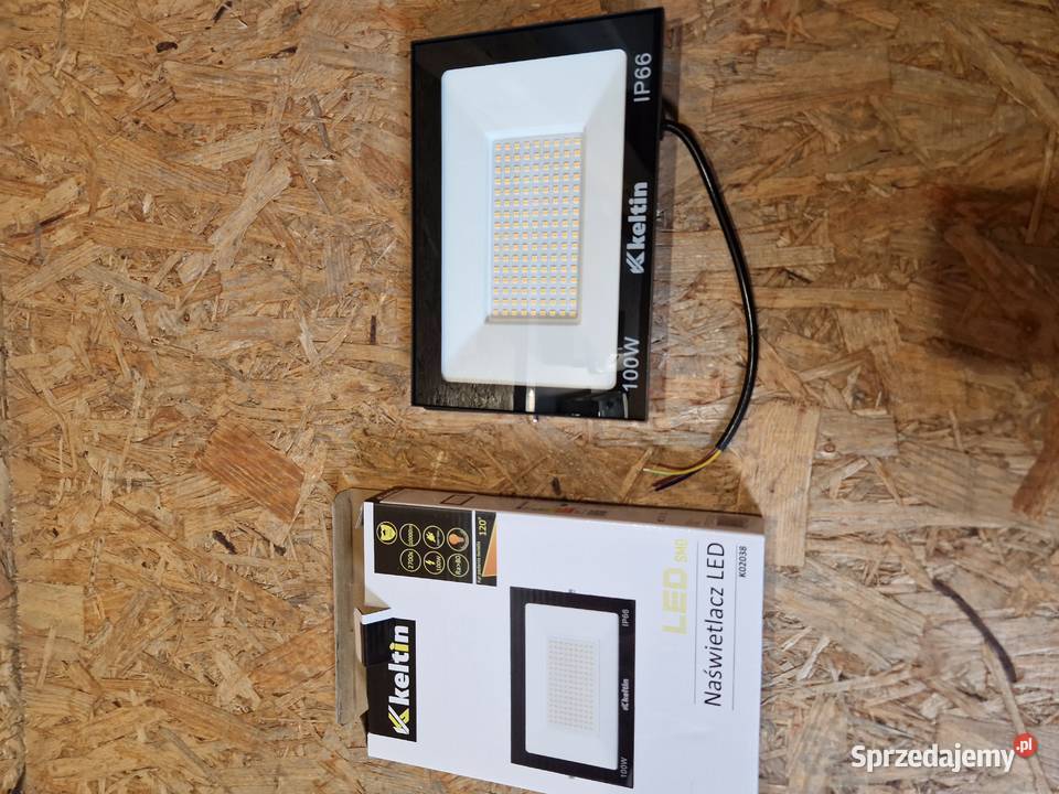 Naświetlacz LED 100W barwa biała ciepła 2700K Głogowa