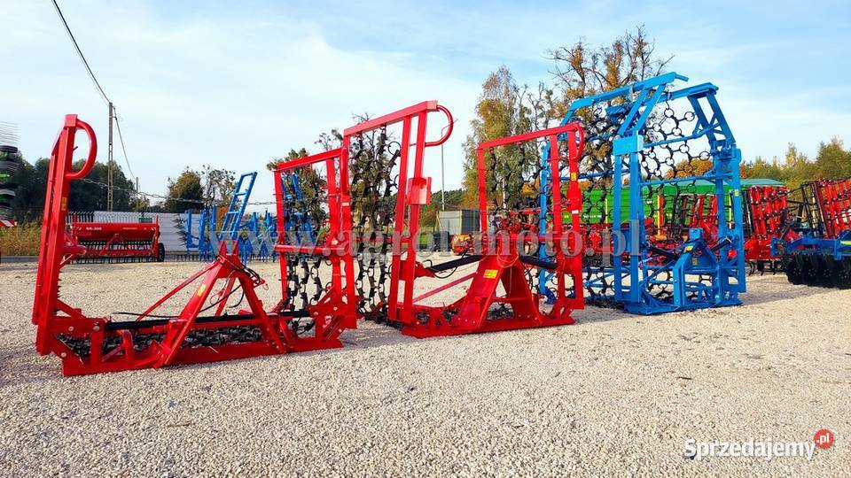 Włóka łąkowo polowa AgroFactory 4 5 6 8m Inter nieuszkodzony Iława