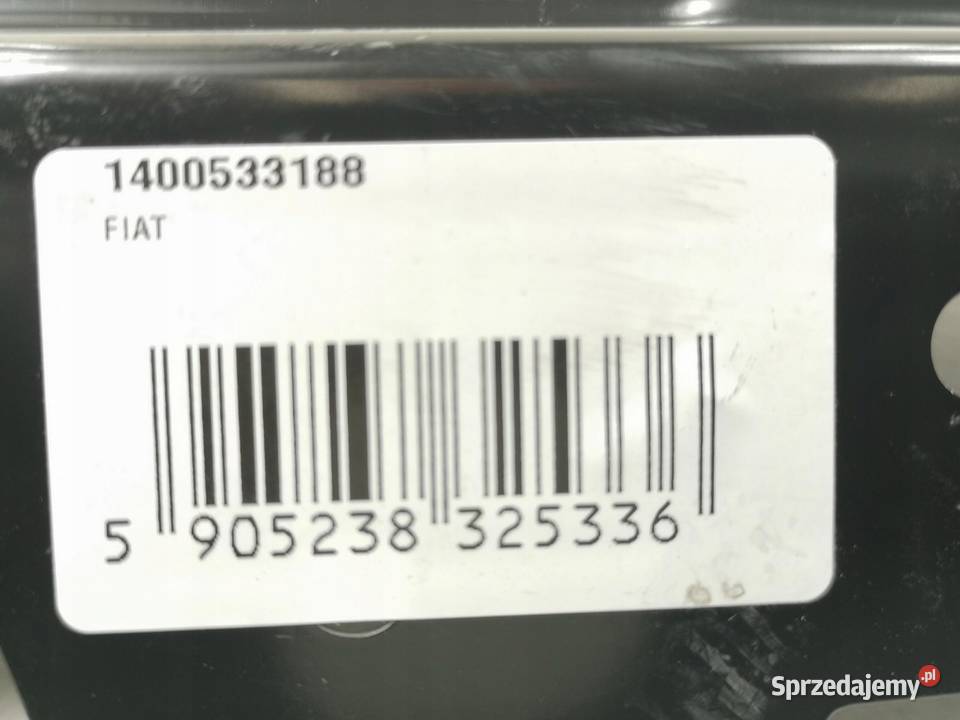 WSPORNIK PASA PRZÓD LEW FIAT SCUDO 2007