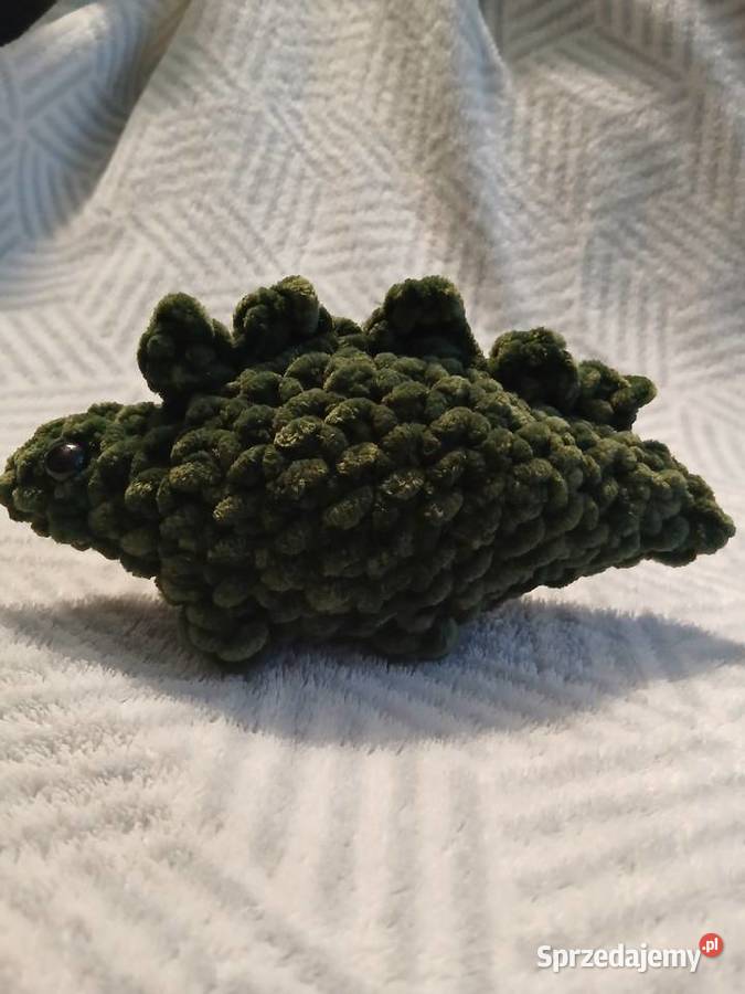 Pluszowy dinozaur na szydełku Maskotki Dla Dziecka Warszawa