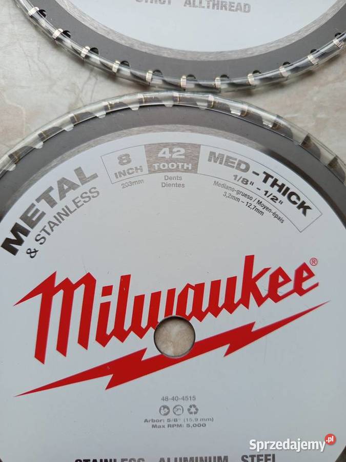 Milwaukee 203x58mm 42 zęby Tarcza Pilarsaka Mysłowice
