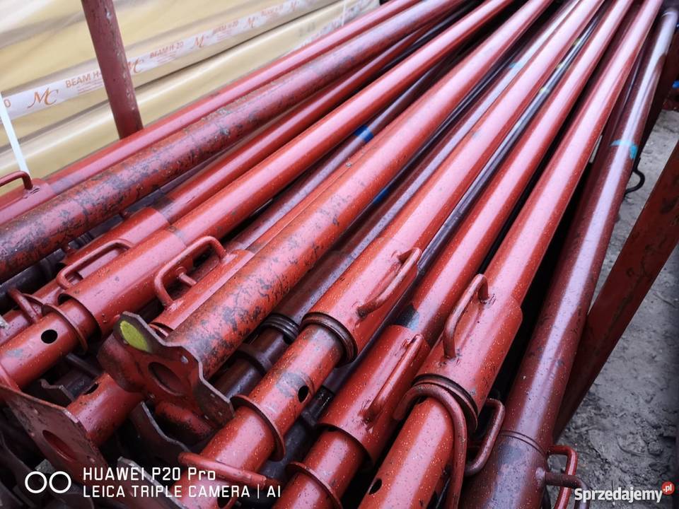 Słupki BHP nowe lakierowane Kielce sprzedam