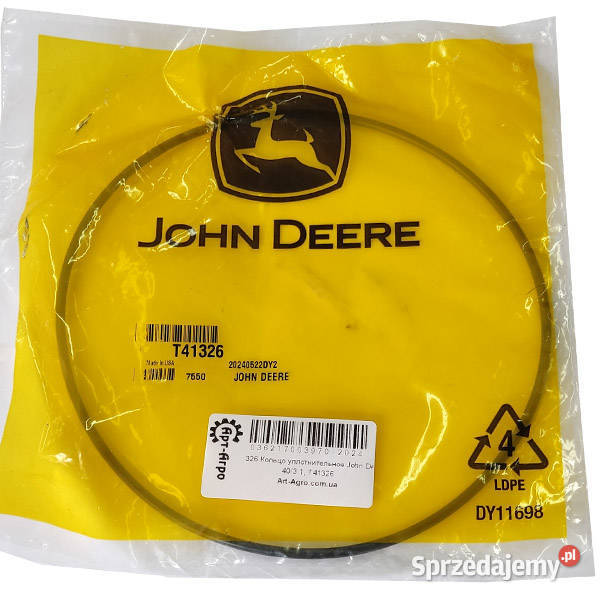 Pierścień uszczelniający John Deere T41326 Do ciągników