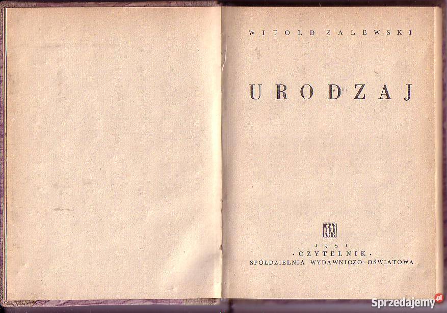 8051 URODZAJ WITOLD ZALEWSKI Czyrna