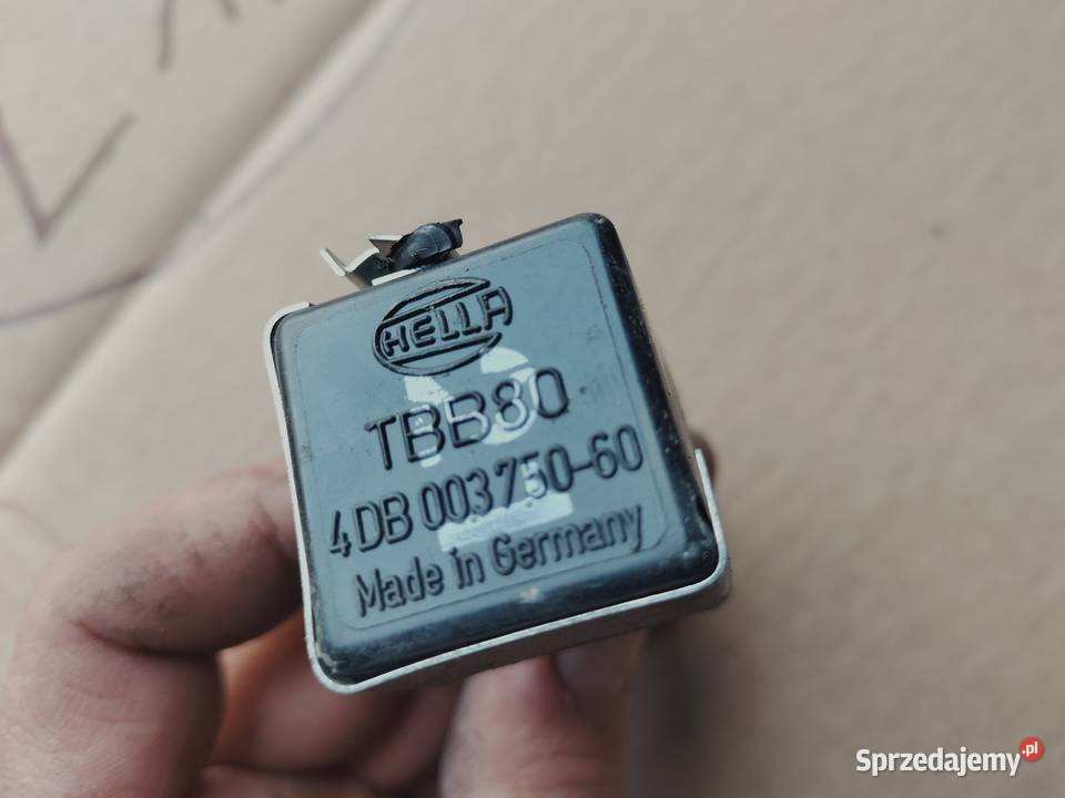 PRZEKAŹNIK HELLA 4DB00375060 Układ elektryczny Kamień-Kolonia sprzedam