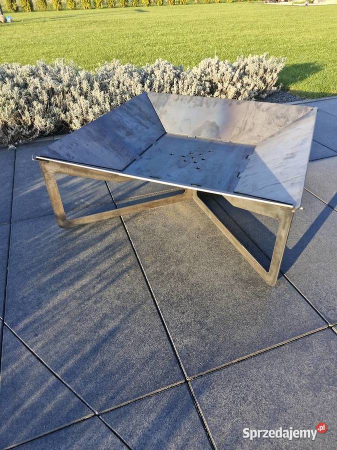 palenisko ogrodowe 4MM składane 80x80 duże Kielce