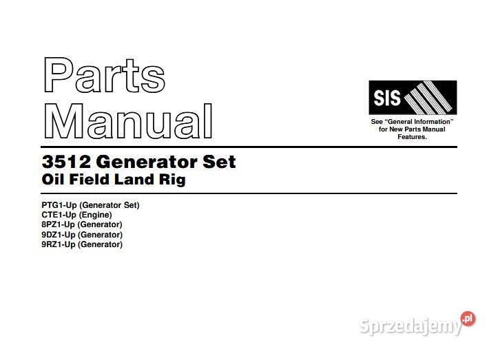 Caterpillar 3508 3512 3516 instrukcja naprawy