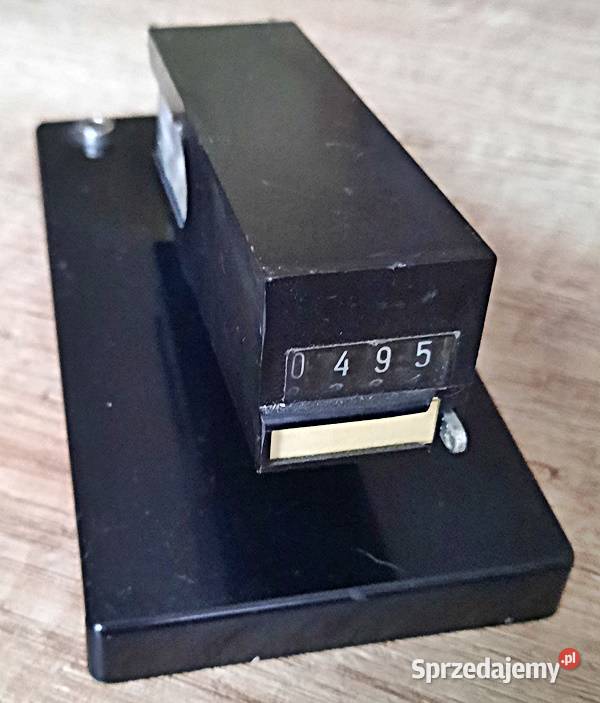 Licznik impulsów Telfa 100 Ohm 1967 r Ostrów Wielkopolski sprzedam
