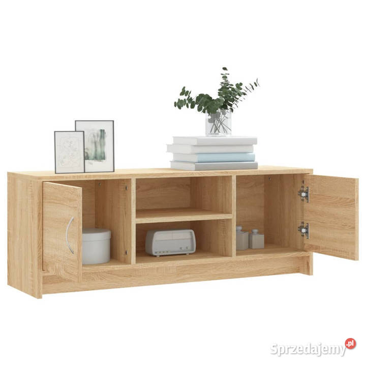 Szafka pod telewizor dąb sonoma 102x30x375 mazowieckie Warszawa