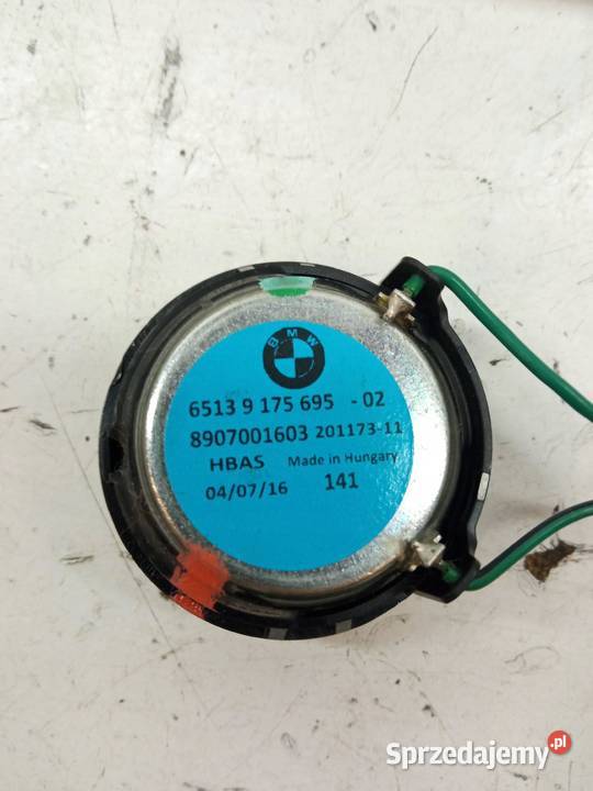 GŁOŚNIK WYSOKOTONOWY 65139175695 Bmw Seria 5 VI