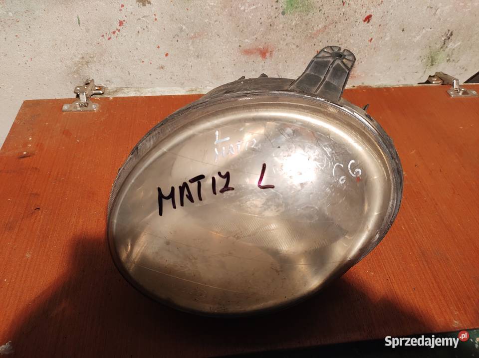 DAEWOO MATIZ lampa przód prawa lewa Oświetlenie