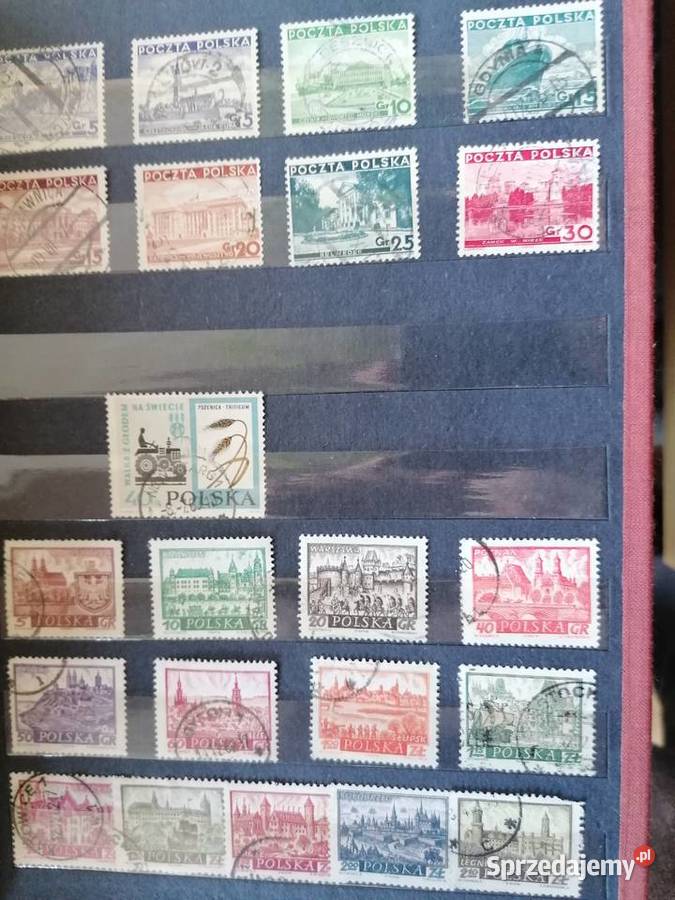 Album czerwony że znaczkami z lat 6070 cz 1