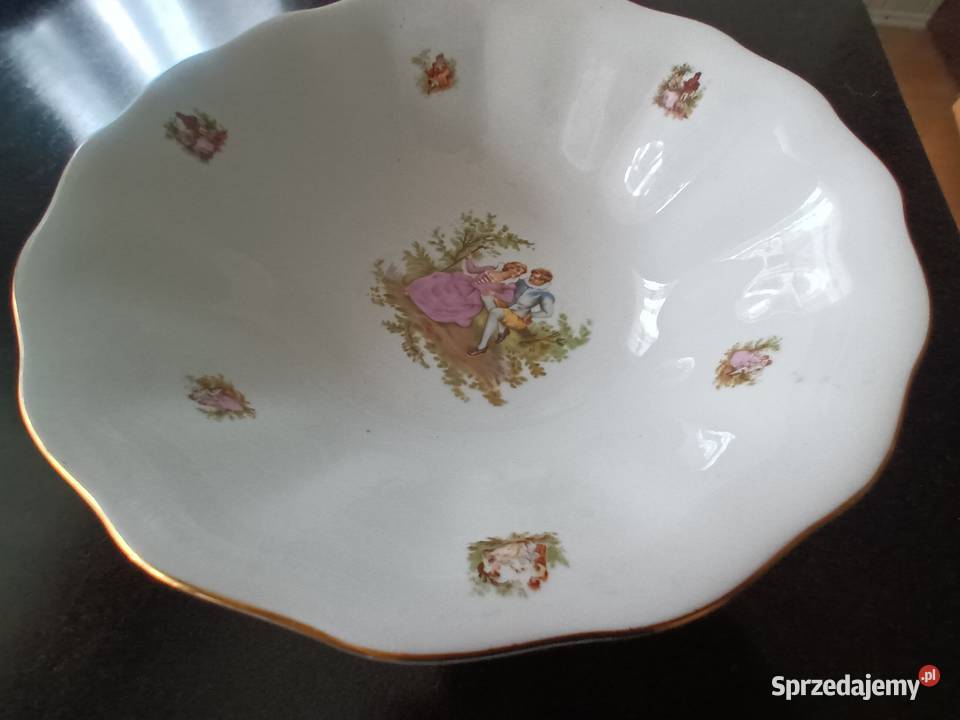 Karolina Porcelana Salaterka Porcelana i szkło łódzkie Aleksandrów Łódzki