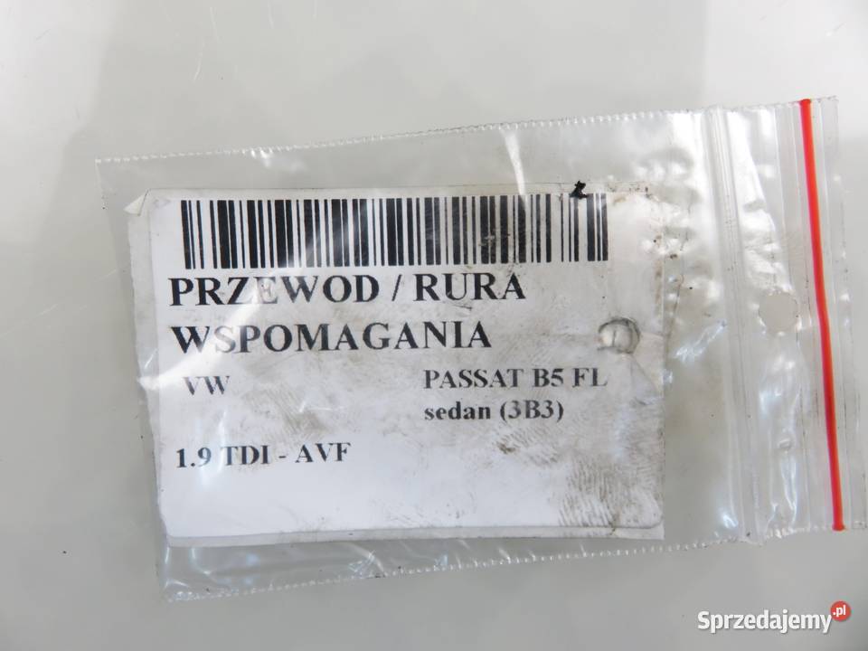 PRZEWÓD WSPOMAGANIA VW PASSAT B5 FL 19 TDI Przewody układu wspomagania