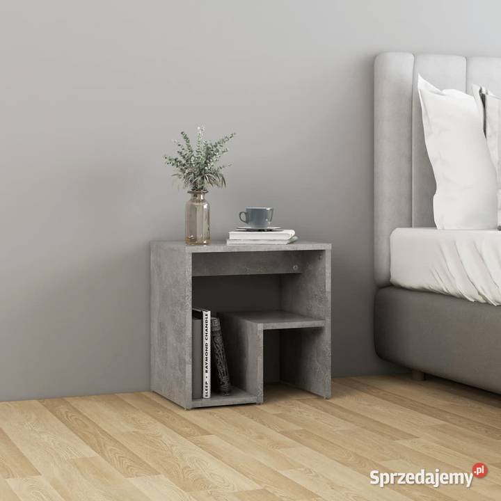 vidaXL Szafka nocna szarość betonu 40x30x40 Warszawa