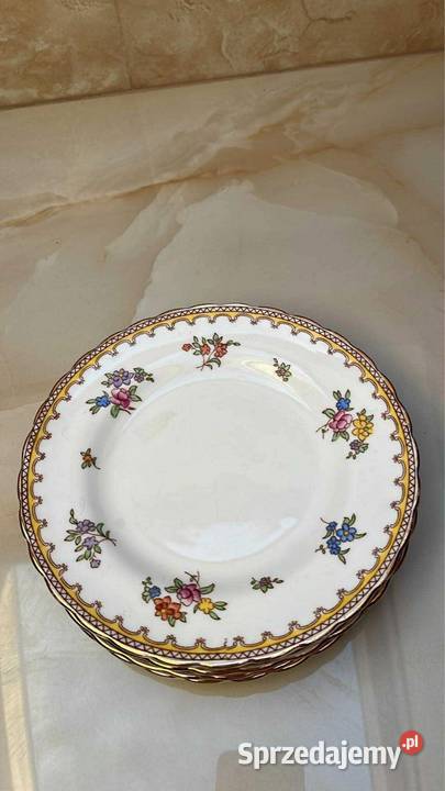Talerzyki deserowe Tuscan Made in England Gdańsk sprzedam