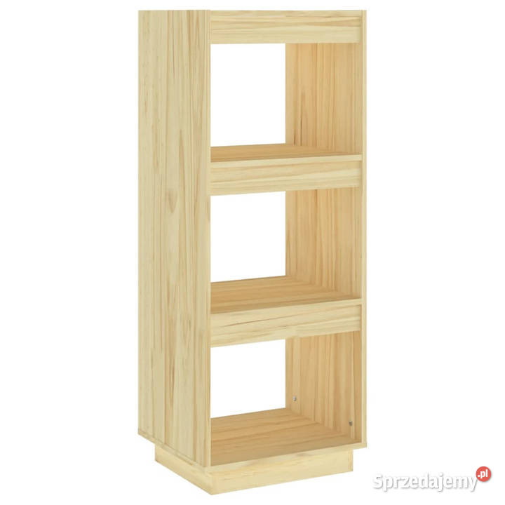 Regał na książkiprzegroda 40x35x103 lite drewno