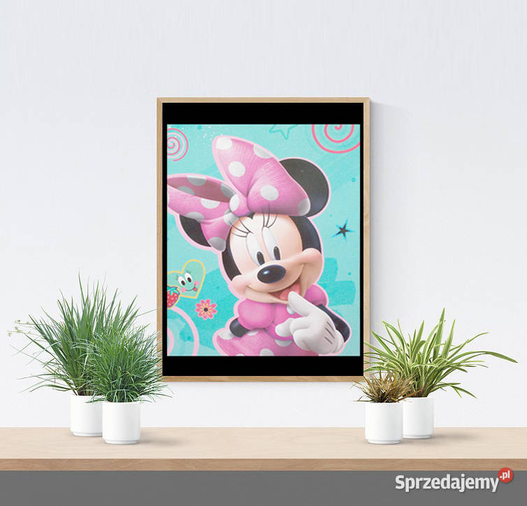 minnie plakat A4 obrazek z myszką Minnie plakat Rzeszów