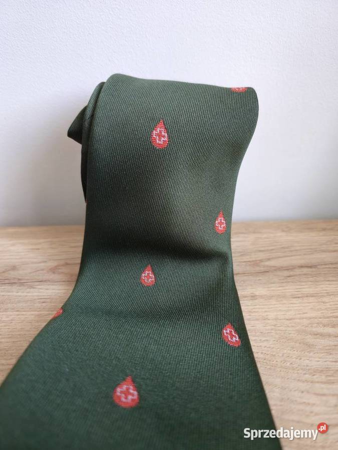 Krawat HDK Honorowy Dawca Krwi unikat