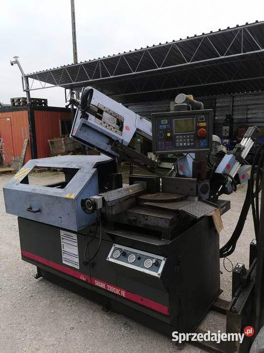 Piła taśmowa automatyczna z podajnikiem i kątami Gostyń