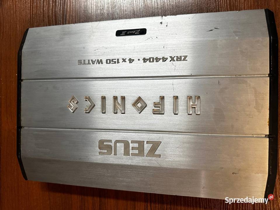 Wzmacniacz HIFONICS ZEUS ZRX4404 Wzmacniacze