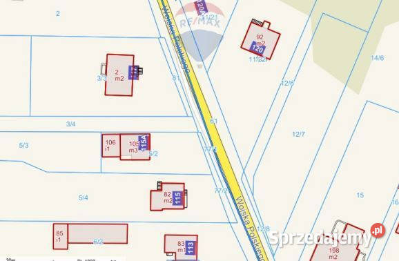 Milanówek 1428 m WZ media w drodze asfalt Sprzedaż Nieruchomości mazowieckie