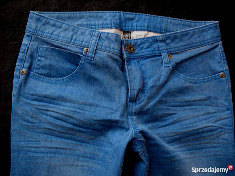 NOWE SPODNIE JEANS DŻINS DAMSKIE 36 S biodra 92