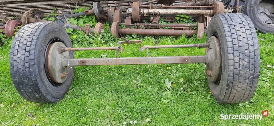 Oś do przyczepy D 47 oś z kołami 195 Rozrzutnik Nowy Targ