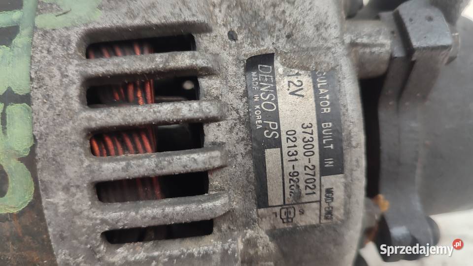 KIA CEED I 0612 20 CRDI ALTERNATOR 3730027021 świętokrzyskie Włoszczowa