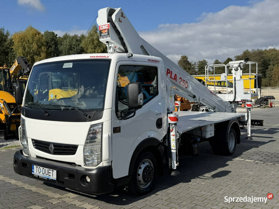 Renault Maxity Podnośnik Koszowy 25m CMC PLA 250 komputer pokładowy Widełki