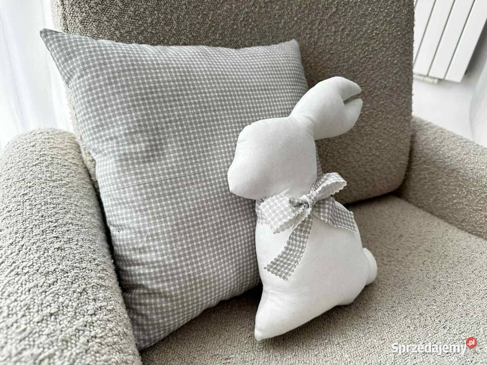 Poduszka dekoracyjna królik zestaw podkarpackie Boreczek