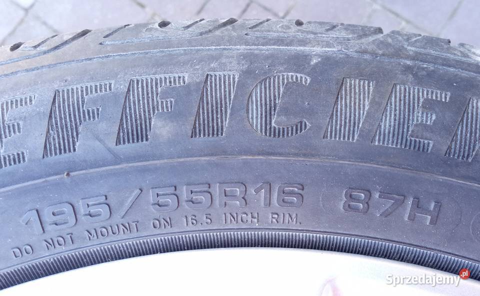 4x Goodyear 19555R16 Rejowiec Fabryczny