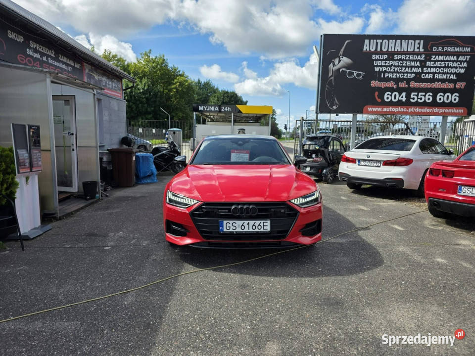Audi A7 Sportback 30 TDI 286 Quattro kamery 360 Słupsk