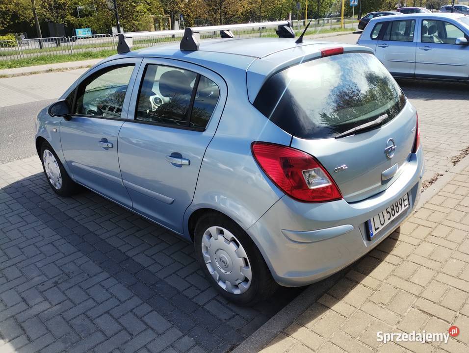 Opel Corsa 10 benzyna welurowa tapicerka Lublin