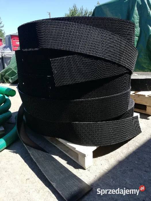 Naprawa zakuwanie pasów do pras spinkami Mato