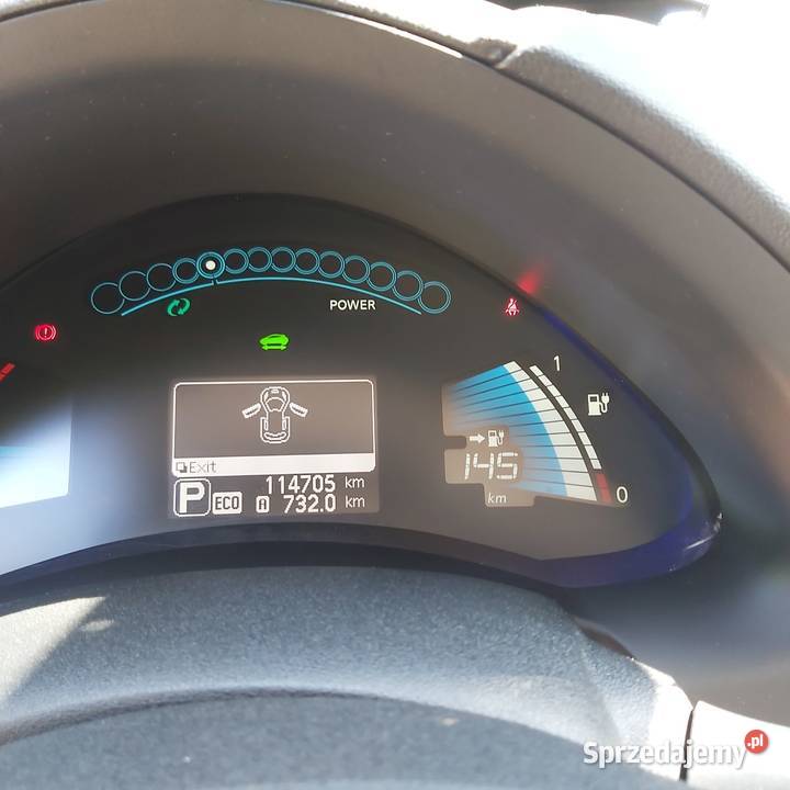 Nissan leaf 2015r 1112 zarejestrowany