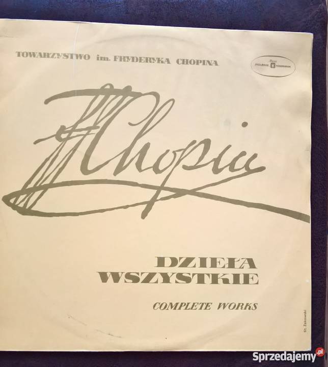 Płyty Winylowe Schopin Dzieła Wszystkie klasyczna Wrocław