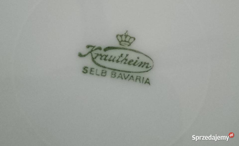 Talerze Krautheim Selb Bavaria Nakło nad Notecią