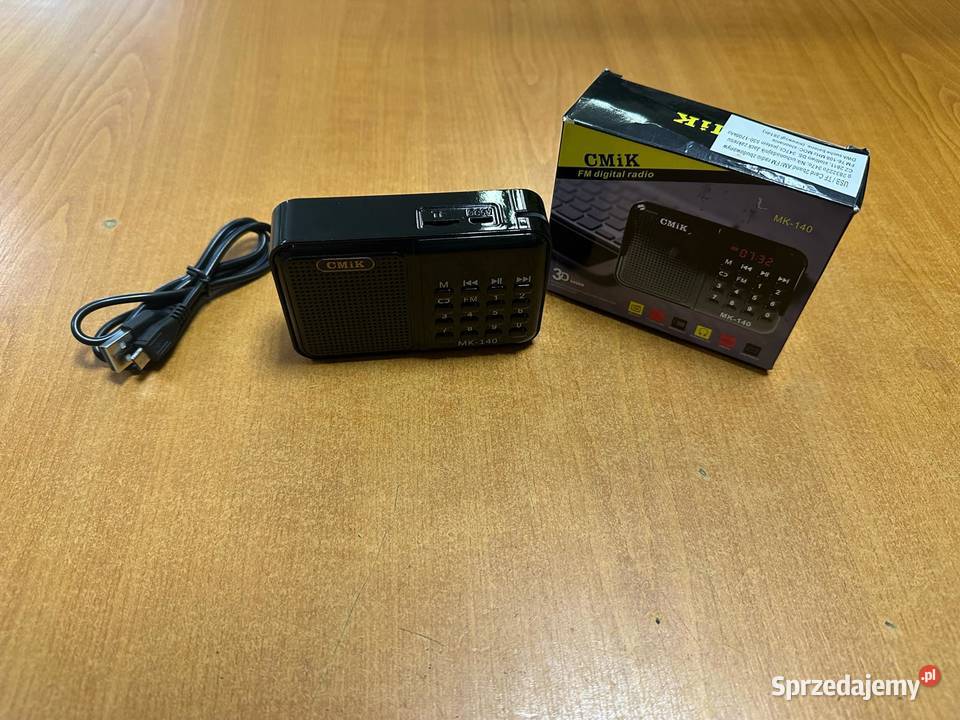 Przenośne radio na akumulator Cmik mk140 Elbląg sprzedam