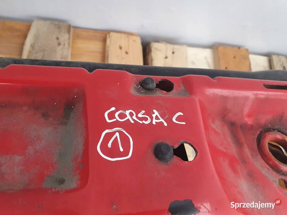 Opel Corsa C PRZEDNI PAS WZMOCNIENIE CZOŁOWE Janów