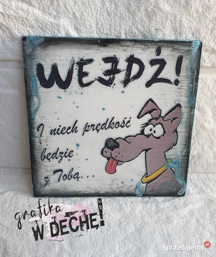 Magnes z psem rasa psów humor