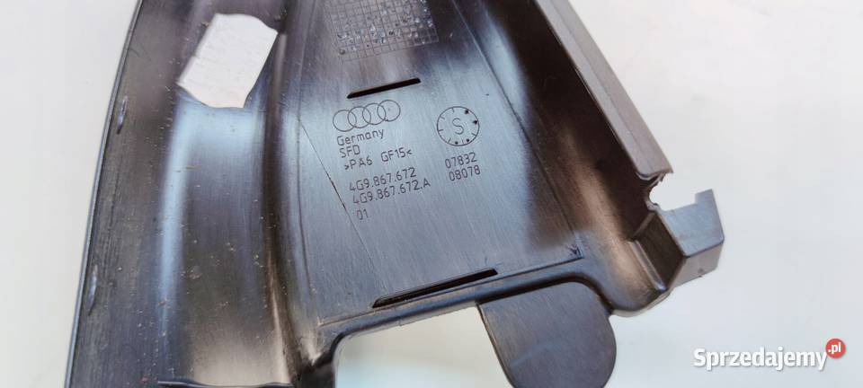 RAMKA DRZWI PRAWY TYŁ AUDI A6 C7 AVANT 4G9867672 osobowe sprzedam