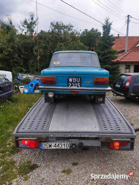 Fiat 125p numer fabryczny 000228 1967r dolnośląskie Świebodzice