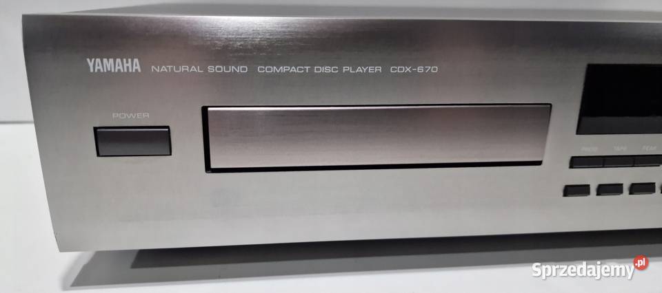 YAMAHA CDX670 Odtwarzacze CD i MD Międzychód