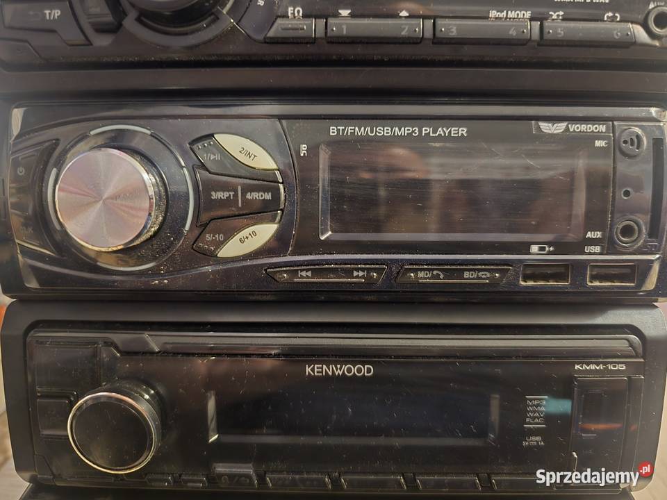 OKAZJA 5x Radio samochodowe JVC Kenwood